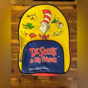 Vintage Dr.Seuss Backpack Vinyl 1997